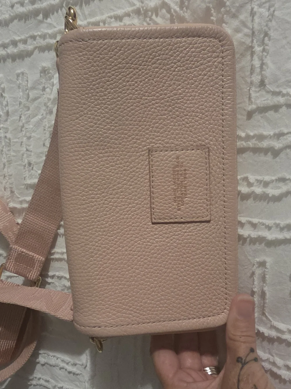 Marc Jacobs The Mini Bag Crossbody in Blush Pink